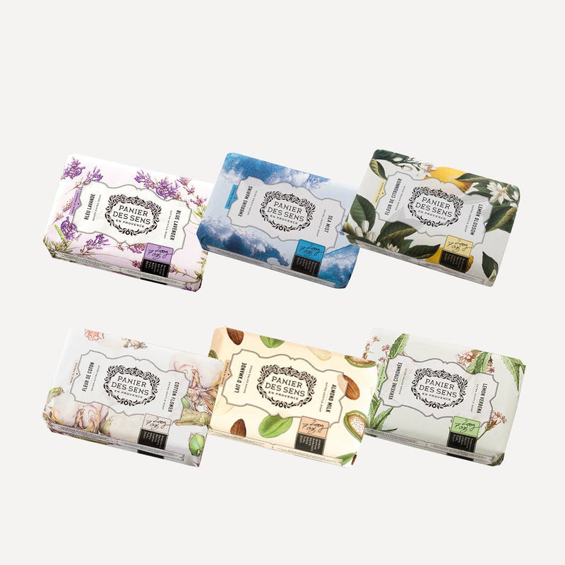 Discovery Pack of Scented Bar Soaps Enriched with Shea Oil (6x200g)