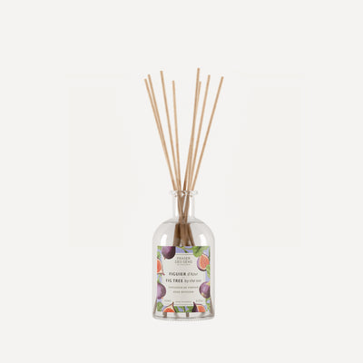 Scented Candle + Fig Fragrance Diffuser Gift Set - France Fig Tree by the Sea