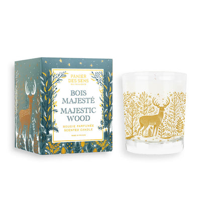 Christmas scented candle - Majestic Wood 180g