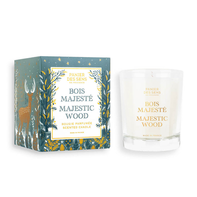 Christmas scented candle - Majestic Wood 180g