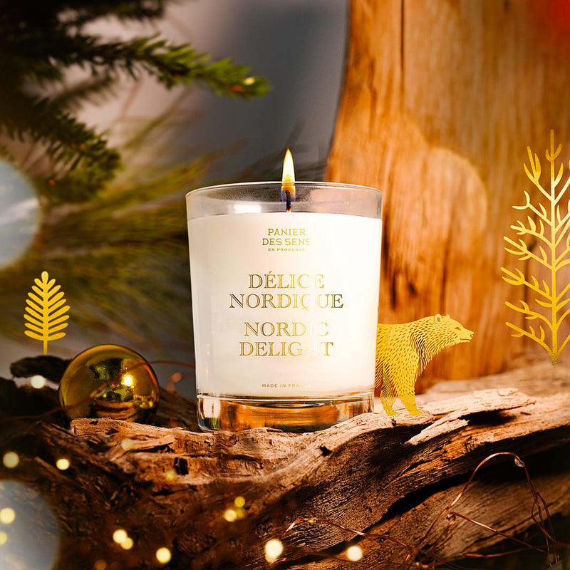 Christmas scented candle - Nordic Delight 180g