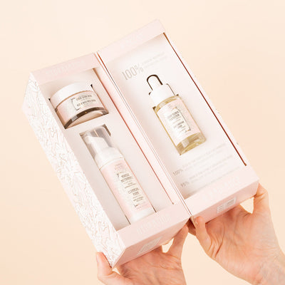 Face care gift set - Radiant Peony