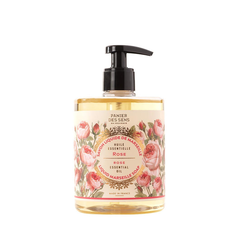 Liquid Marseille soap - Rose savon liquide de Marseille 500ml