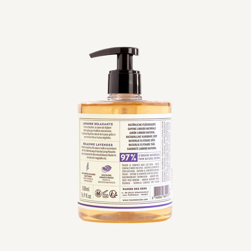 Liquid Marseille soap - Lavender savon liquide de Marseille 500ml