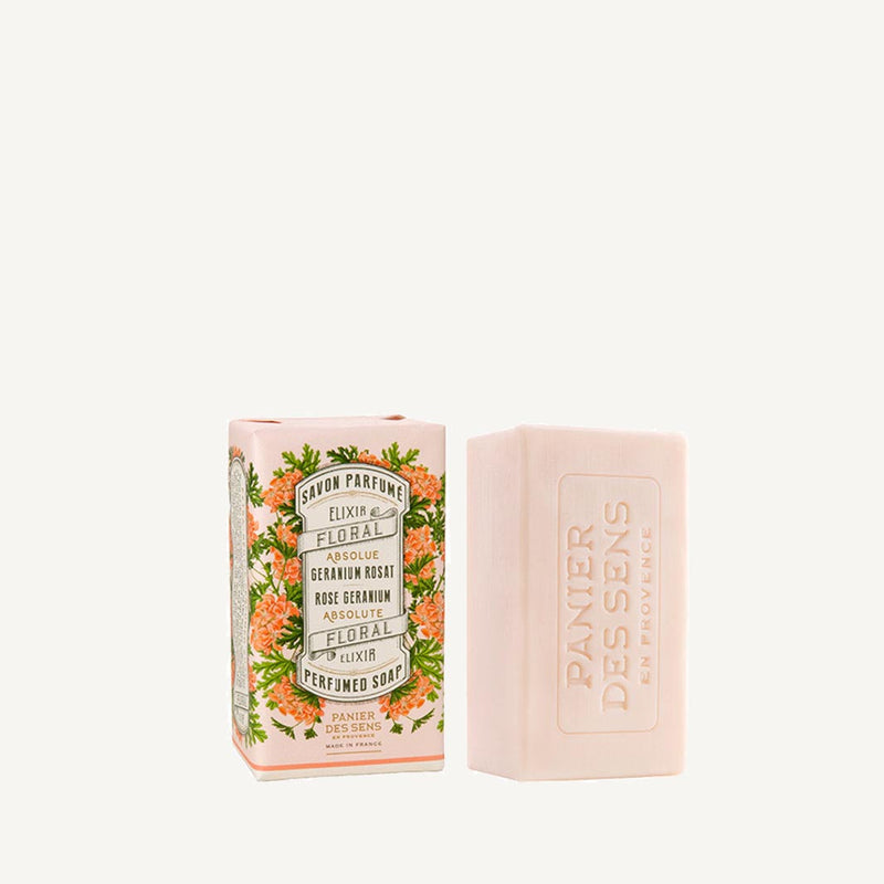 Bar Soap with Olive Oil - Rose Geranium 150g