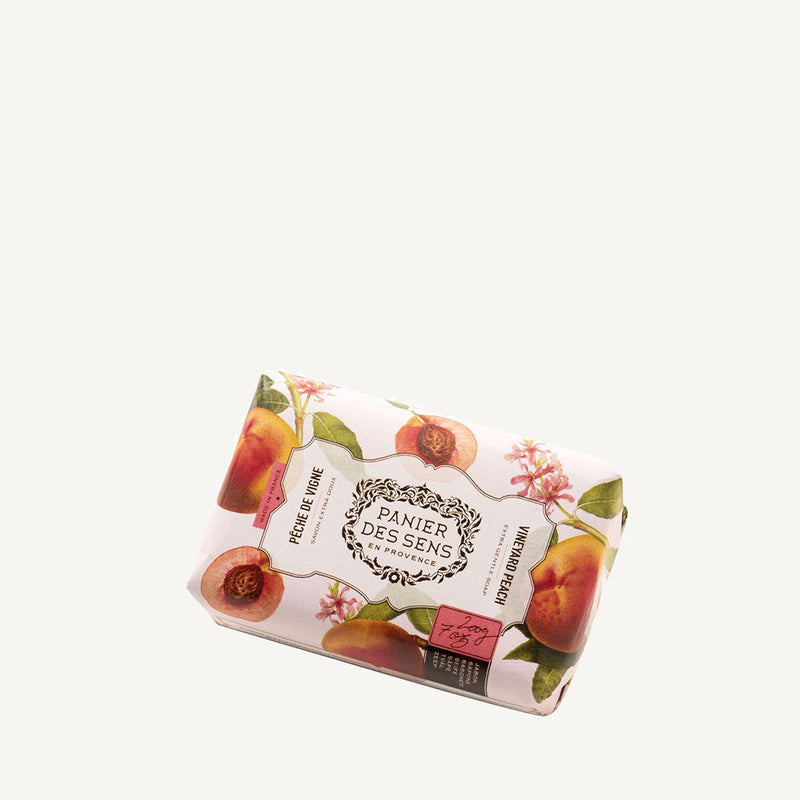 Shea Butter Bar Soap - Vineyard Peach 200g