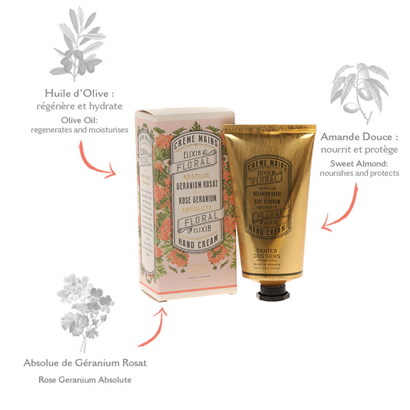 Hand cream - Rose Geranium 75ml