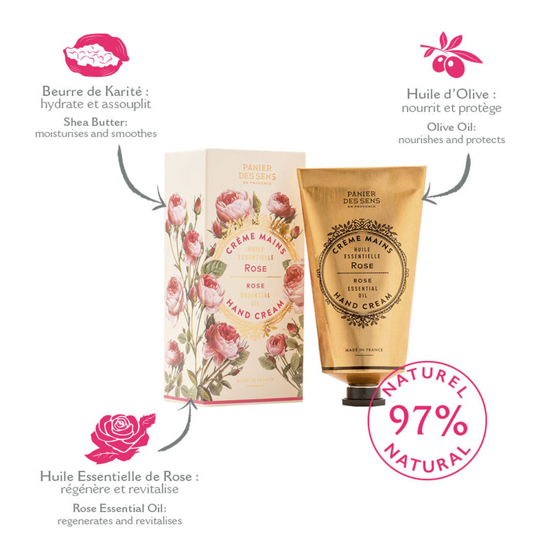 Hand cream - Rejuvenating Rose 75ml