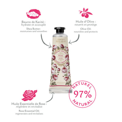 Hand cream - Rejuvenating Rose 30ml