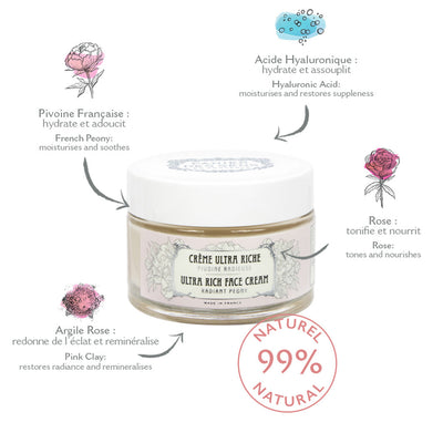 Ultra-Rich Face Cream - Radiant Peony 50ml