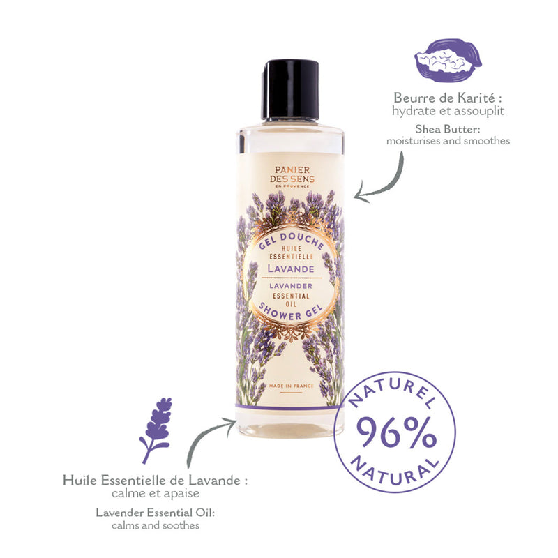 Shower gel - Relaxing Lavender 250ml