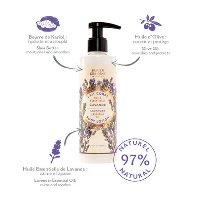 Shea Butter Body lotion - Relaxing Lavender 250ml