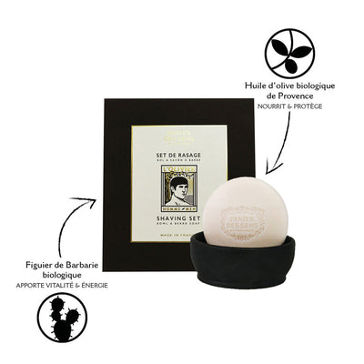 Shaving Set bowl & Beard soap - Gift set for men 150g