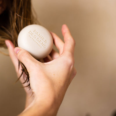 Solid Shampoo Bar for Normal Hair - Almond sulphate free shampoo 75g