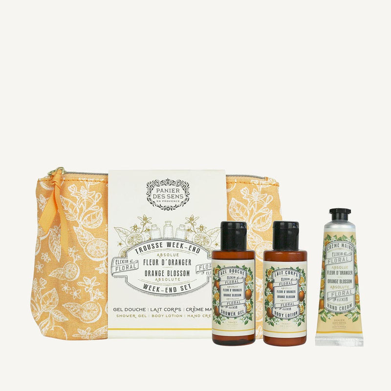 Body care travel set - Orange Blossom