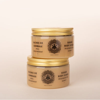 Sugar body scrub - Honey exfoliating scrub for body 300g