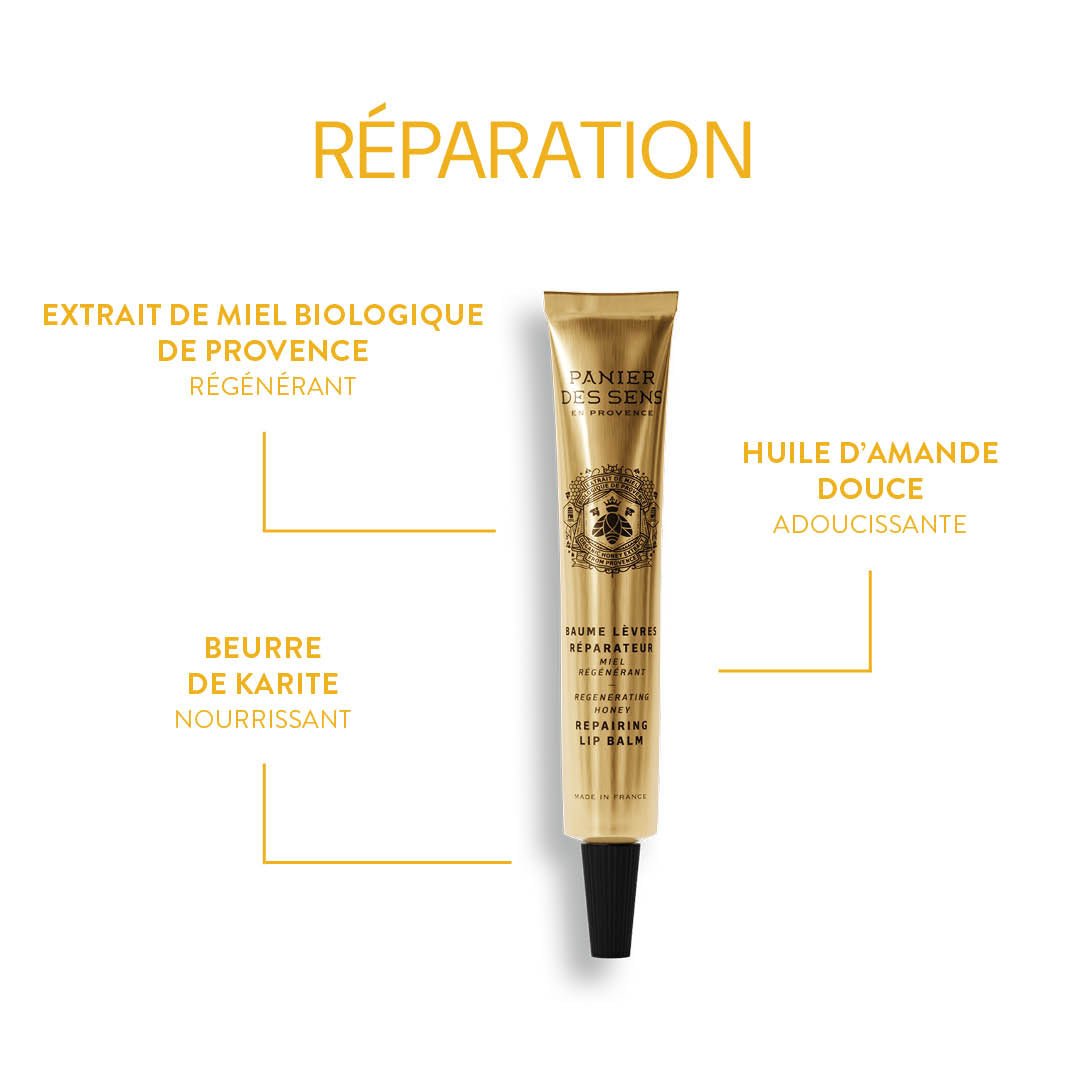 Honey Repair Lip Balm – Panier des Sens Canada