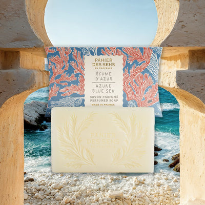 French Luxury Bar Soap - Azure Blue Sea