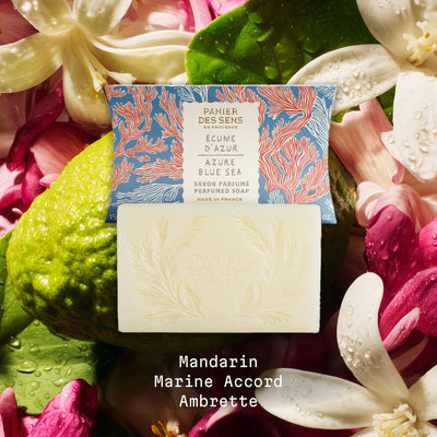 French Luxury Bar Soap - Azure Blue Sea