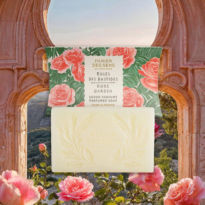 French Luxury Bar Soap - Rose Garden