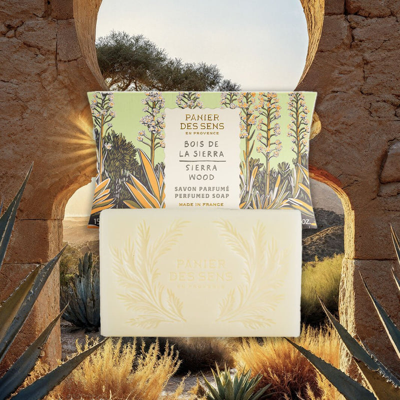 French Luxury Bar Soap - Sierra Wood