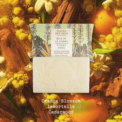 French Luxury Bar Soap - Sierra Wood