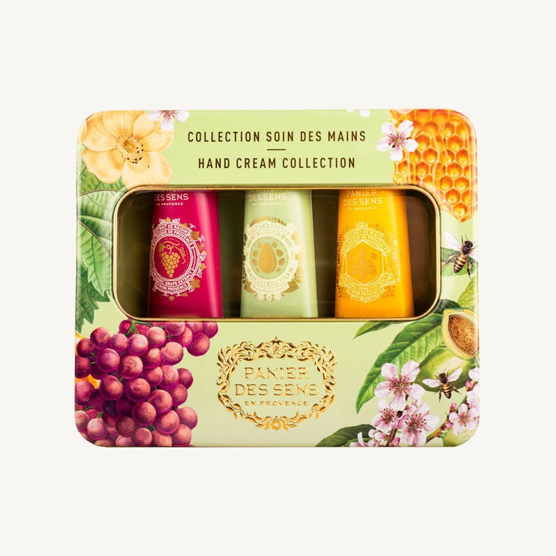 Hand care gift set - Grape, Almond, Honey 3 x 30ml