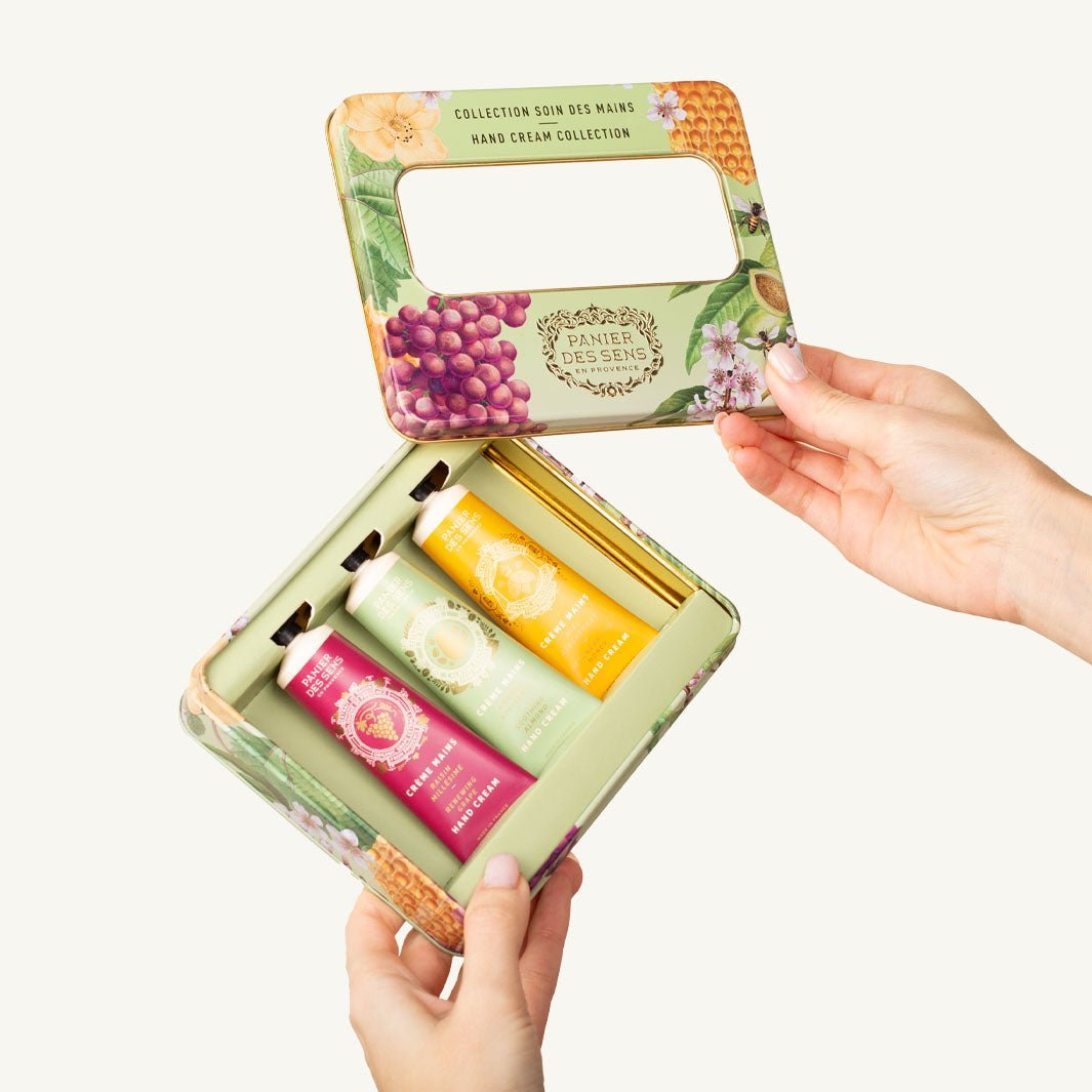 Hand care gift set - Grape, Almond, Honey 3 x 30ml – Panier des