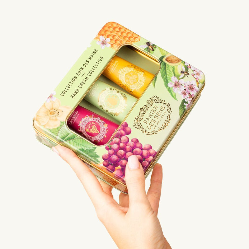 Hand care gift set - Grape, Almond, Honey 3 x 30ml