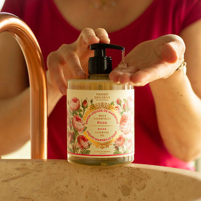 Liquid Marseille soap - Rejuvenating Rose 500ml